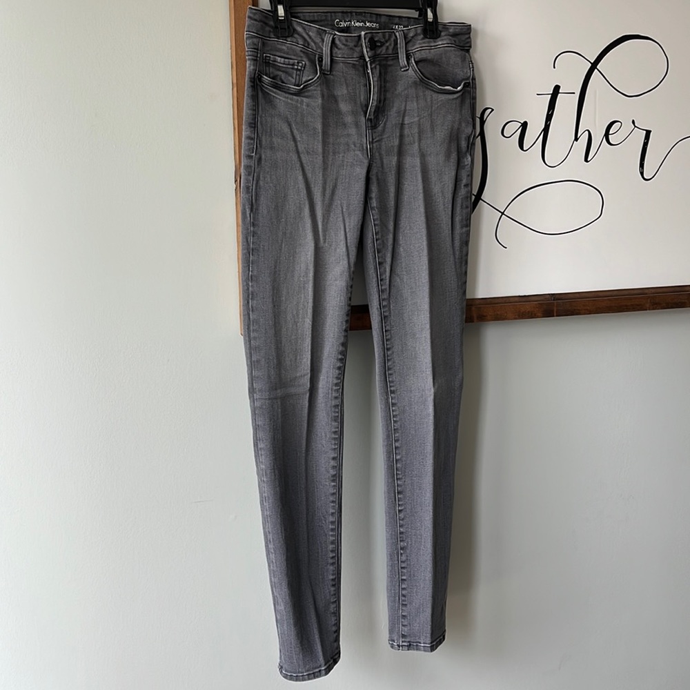 Calvin Klein ultimate skinny jean, grey